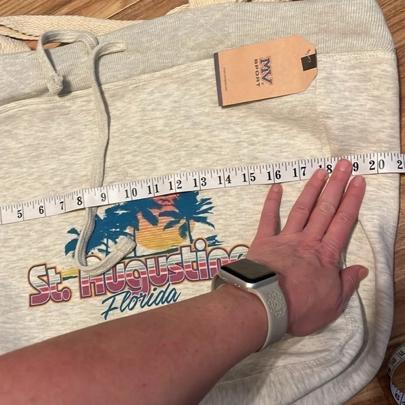 MV SPORT women’s tote shoulder bag graphic St Augustine Florida sweatshirt - Picture 7 of 10